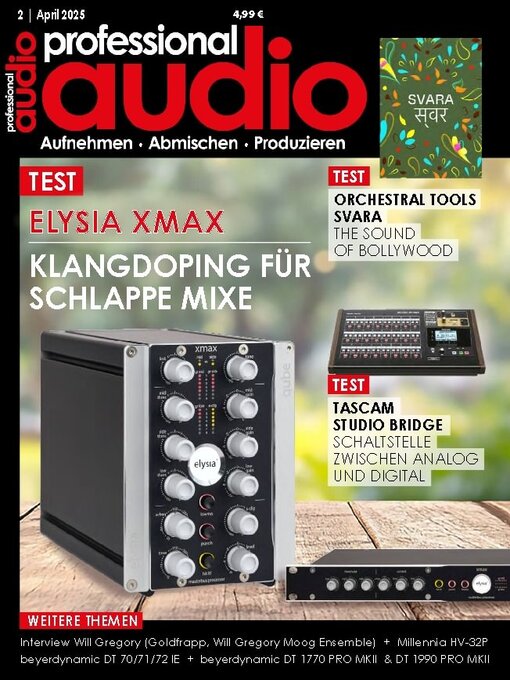 Title details for Professional Audio by falkemedia GmbH & Co. KG. - Available
